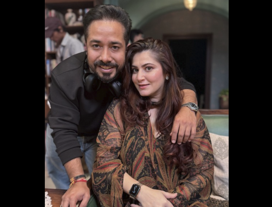 Shivaleeka Oberoi Cheers for Husband Abhishek Pathak Ahead of Drishyam The Conclusion Release